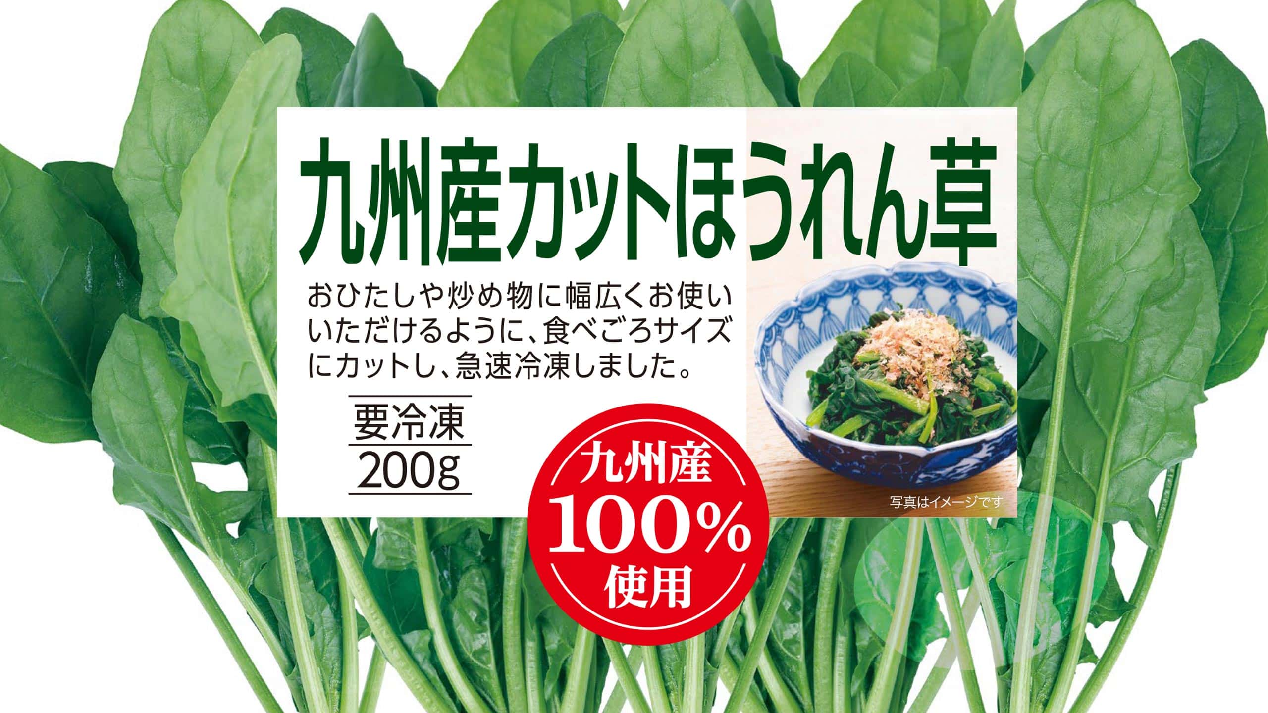 ニチレイ ほうれん草カットBQF 1kg | アミカ ネットショップ本店